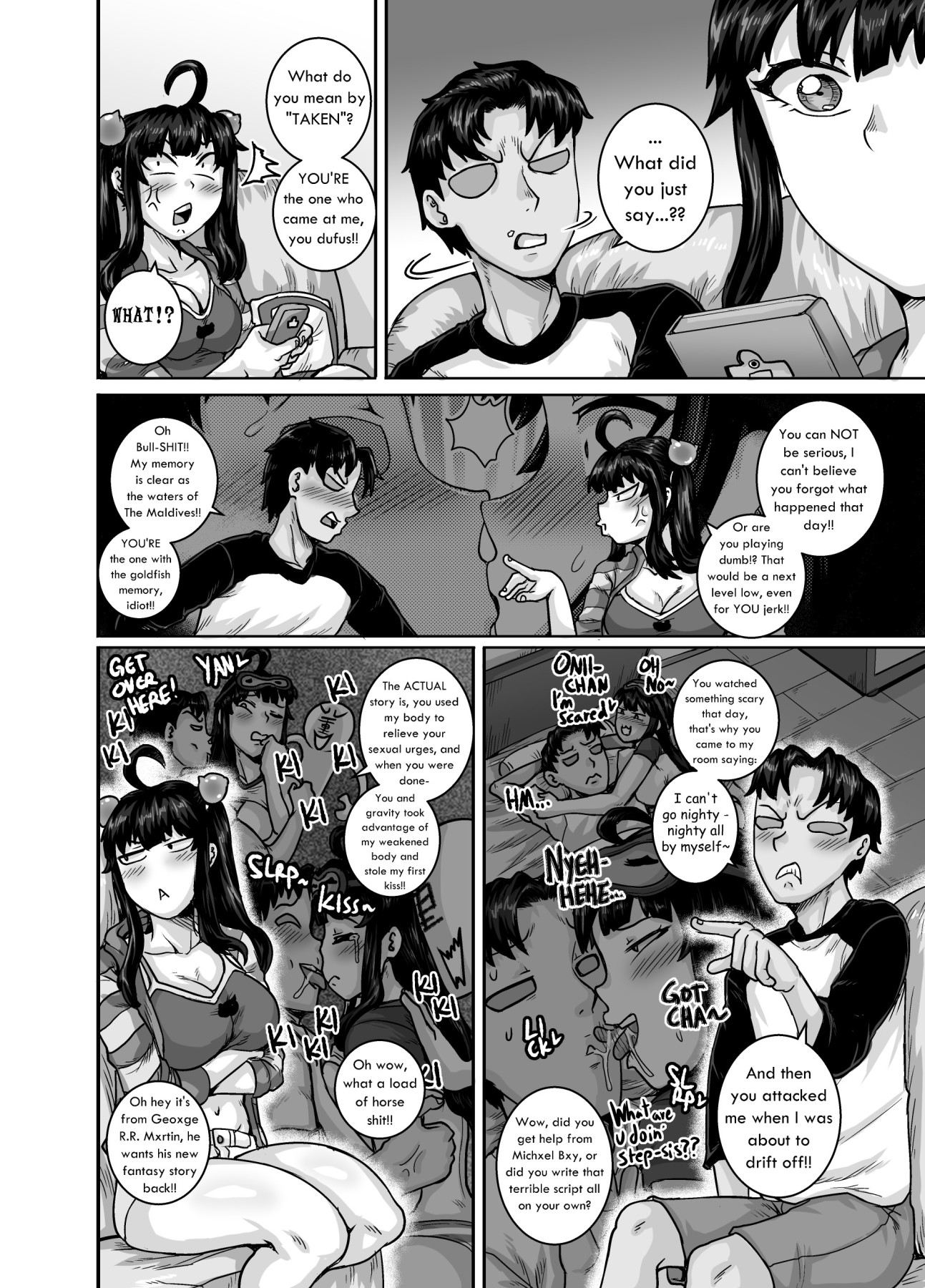 Hentai Manga Comic-Annoying (Step) Sister Needs to be Scolded!! 2~-Read-54